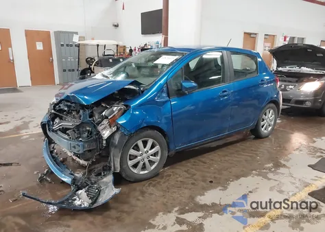 2015 Toyota Yaris Le z USA, uszkodzony, nr VIN VNKKTUD34FA017776